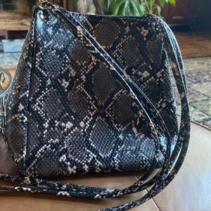 London Fog Shoulder Bucket Bag!